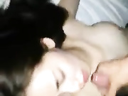 漂亮的美女口交