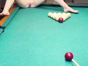台球进洞