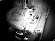 居家網絡攝像頭黑客破解拍攝到的紋身哥和年輕風騷情婦瘋狂愛愛 主動上位觀音坐蓮爽的欲仙欲死 露臉高清