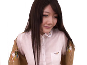 [破解] HND-049 新人！Gカップ現役女子大生 本物中出しAVデビュー 立川理恵 - 1of5