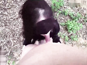 户外野战・冷酷女上司・变成了令人难以置信的色情淫荡女人