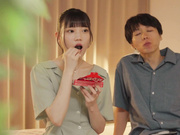 HSODA-104 遠距離恋愛の彼女とゴムが破れても激しく中出しを続けた純愛絶倫性交。 望実かなえ - 1of5