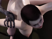 女性宇宙探査員赤城雪乃の寝取られ異星人姦!肉穴花嫁DX