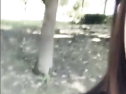 宅男看了撸断屌的粉穴美女主播户外直播超短裙，里面真空开档丝袜，一路秀到家