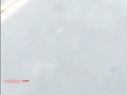 宅男看了撸断屌的粉穴美女主播户外直播超短裙，里面真空开档丝袜，一路秀到家