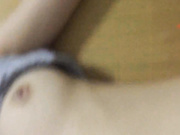 真實原創系列之膚白奶大颜值高的漂亮美眉出租屋内喝醉被猥瑣帥哥啪啪 各種姿勢操得小穴都腫了