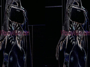 Tattooed blond asian girl