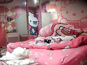 精品旅店偷拍纹身小胖和娇小女友镜头前近距离啪啪婉美动作片