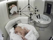 撒谎说加班的气质长发美少妇宾馆私会体格健壮的情夫阴毛浓密一看就是欲求不满被干了3炮尖叫声不断