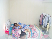 网络摄像头TP貌似单位女工集体宿舍几个妹子换衣服准备去逛街